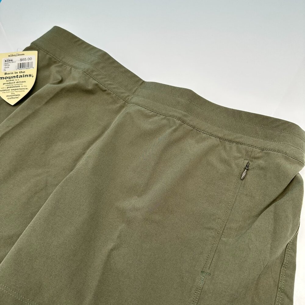 KÜHL Women's Freeflex‎ Moisture Wicking Performance 4" Inseam Short, Sage Color